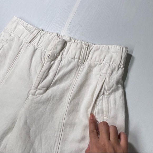 J BRAND White Linen/Cotton Wide Leg Pants Size 25 - Picture 15 of 15